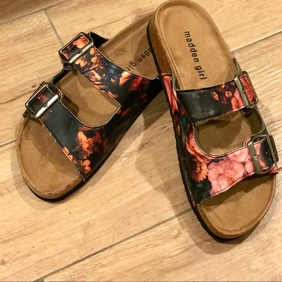 Madden Girl Shoes - Madden Girl Floral Sandals